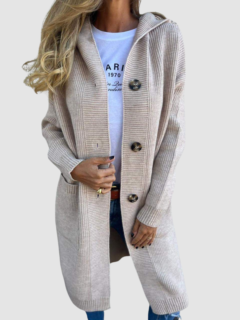 Liza™ Cozy knitted cardigan