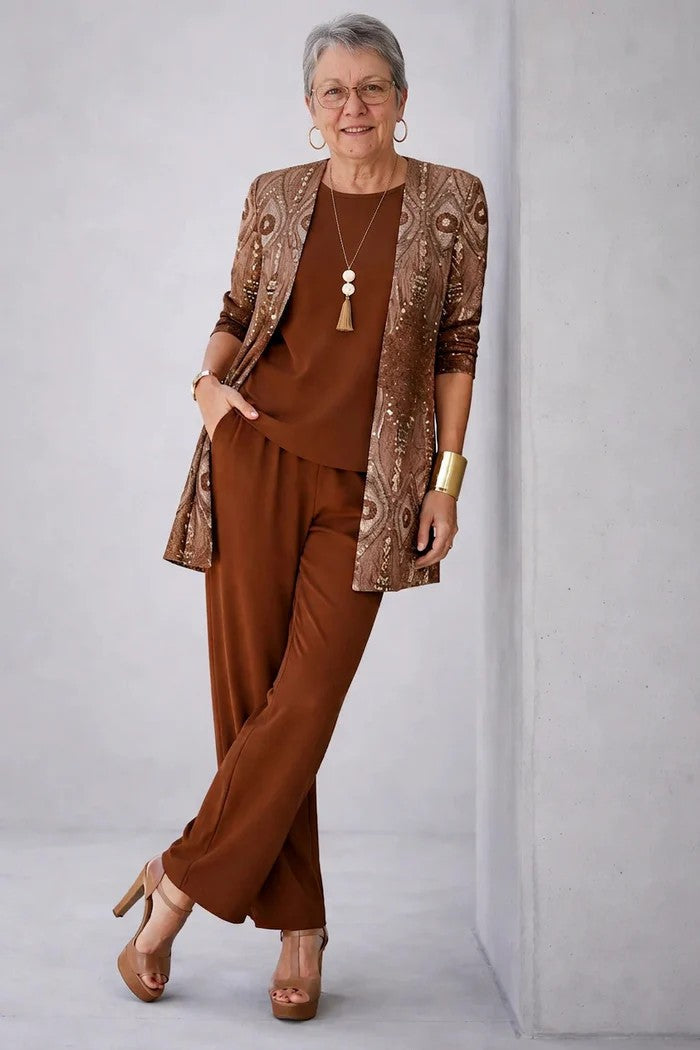 Linda™ Elegant Three-Piece Set